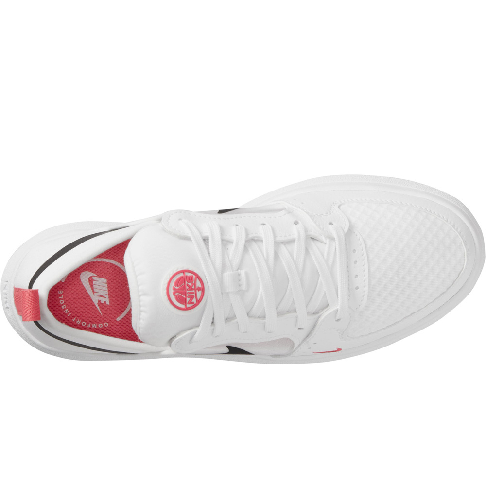 Nike zapatilla moda mujer W NIKE COURT VISION ALTA TXT vista trasera