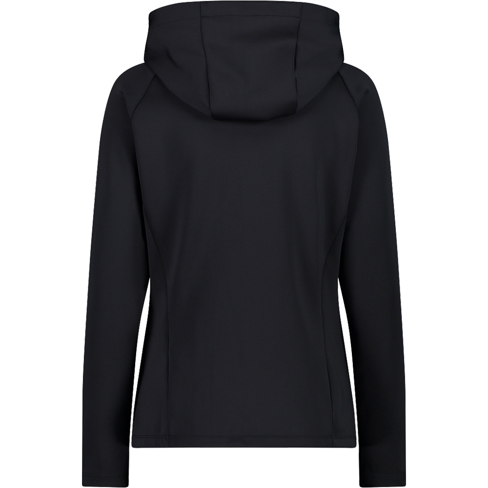 Cmp sudadera mujer WOMAN JACKET FIX HOOD vista trasera