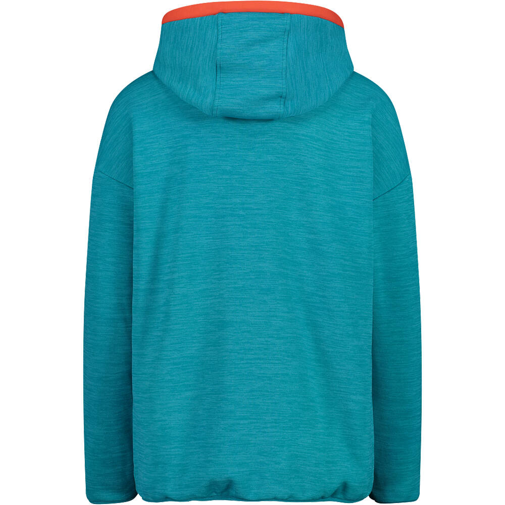 Cmp sudadera mujer WOMAN SWEAT FIX HOOD vista trasera