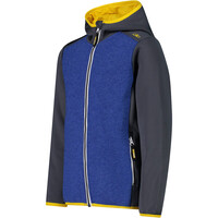 Cmp forro polar niño KID JACKET FIX HOOD vista detalle