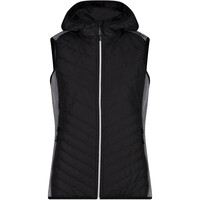 WOMAN VEST HYBRID FIX HOOD