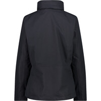 Cmp chaqueta impermeable insulada mujer WOMAN JACKET ZIP HOOD DETACHBLE INN.JACKET vista trasera