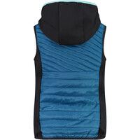 Cmp chaleco outdoor niño KID G HYBRID VEST FIX HOOD vista trasera