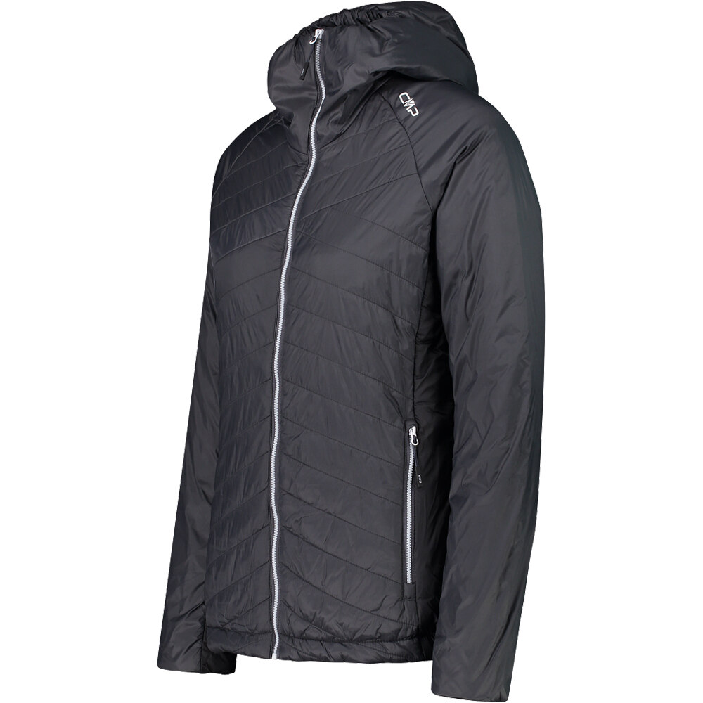 Cmp chaqueta outdoor mujer WOMAN JACKET FIX HOOD vista detalle