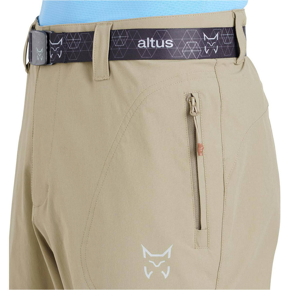 Altus pantalón corto montaña hombre TAUPO I30 vista detalle