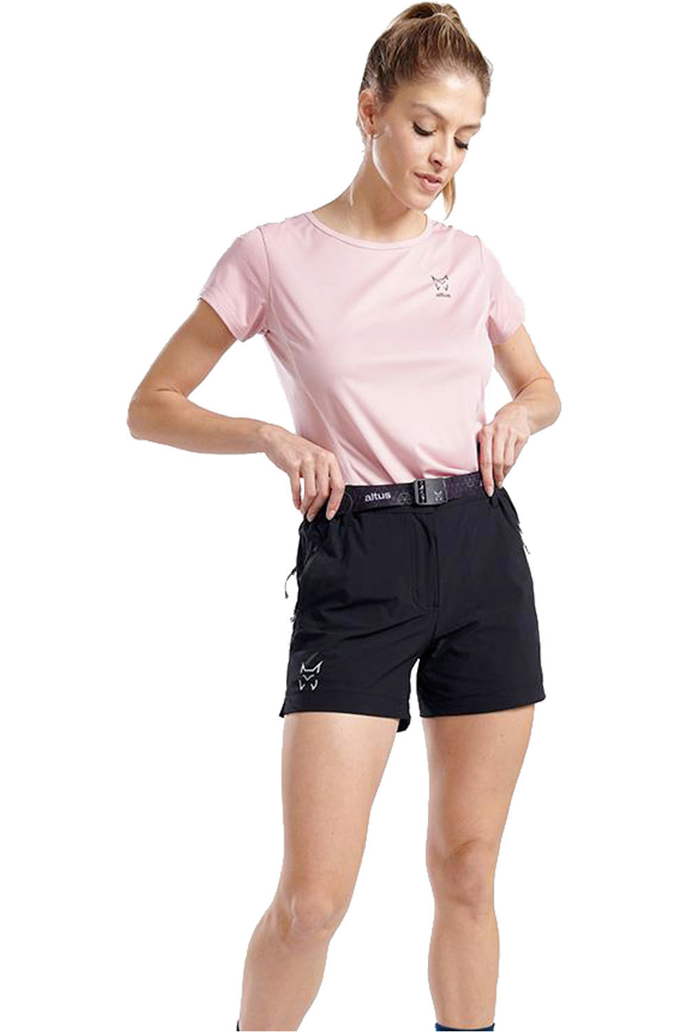 Altus gaiba camiseta montaña manga corta mujer