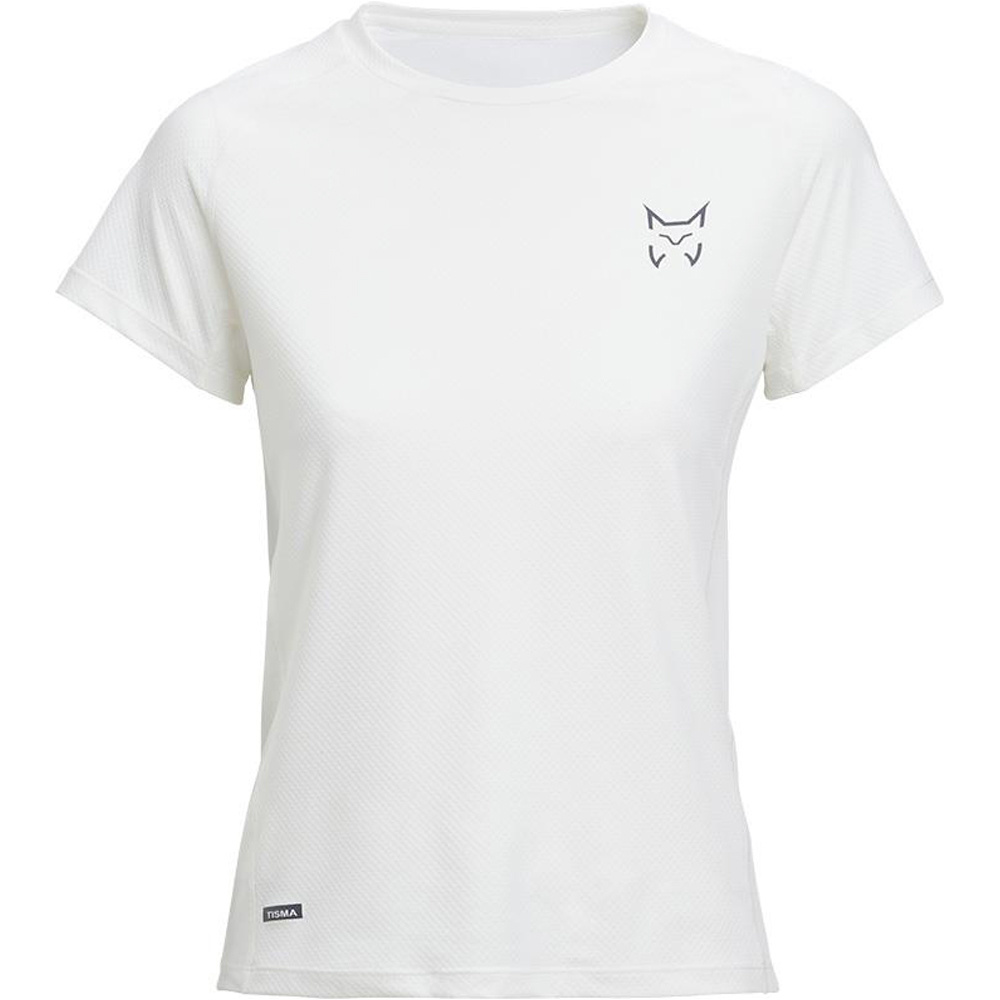 Tisma camiseta montaña manga corta mujer Blanco (XL)