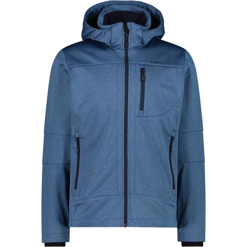 Cmp man jacket zip hood chaqueta impermeable insulada hombre