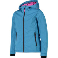 Cmp chaqueta softshell niño KID G JACKET FIX HOOD vista detalle