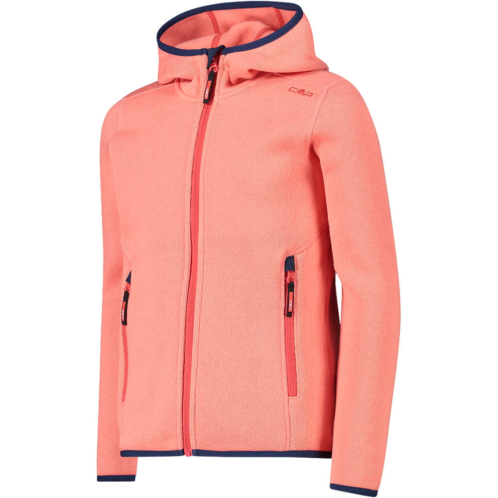 Cmp forro polar niño KID G JACKET FIX HOOD vista detalle