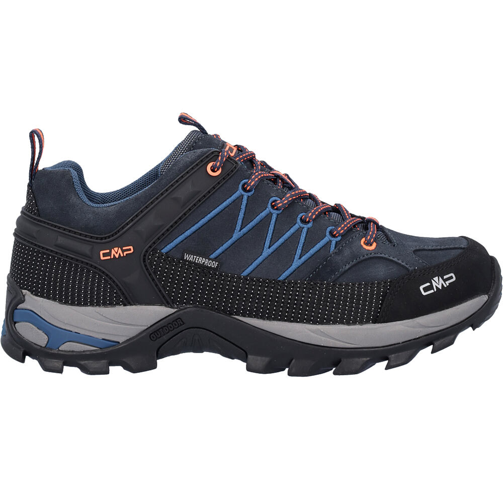 Cmp zapatilla trekking hombre RIGEL LOW TREKKING SHOES WP lateral exterior