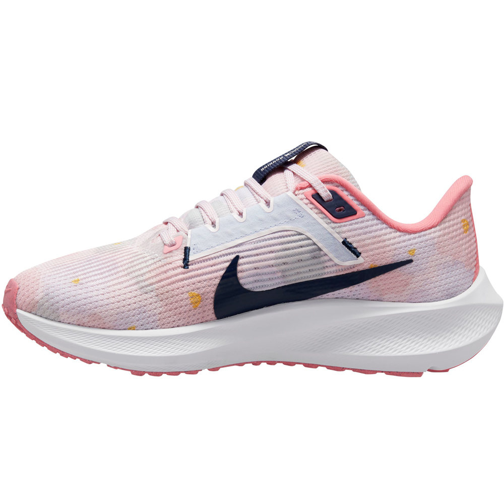 Nike zapatilla running mujer W AIR ZOOM PEGASUS 40 PRM lateral interior