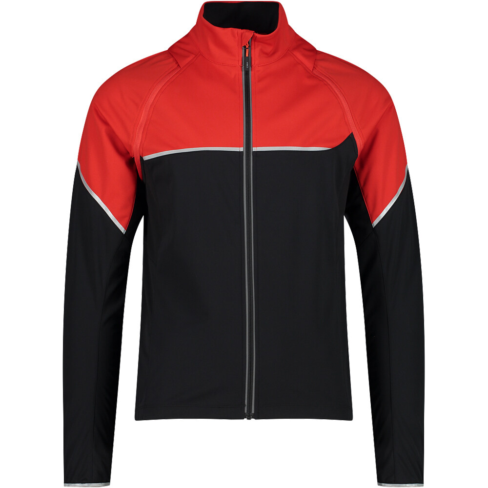 Cmp Man Jacket With Detachable Sleeves rojo chaqueta running hombre