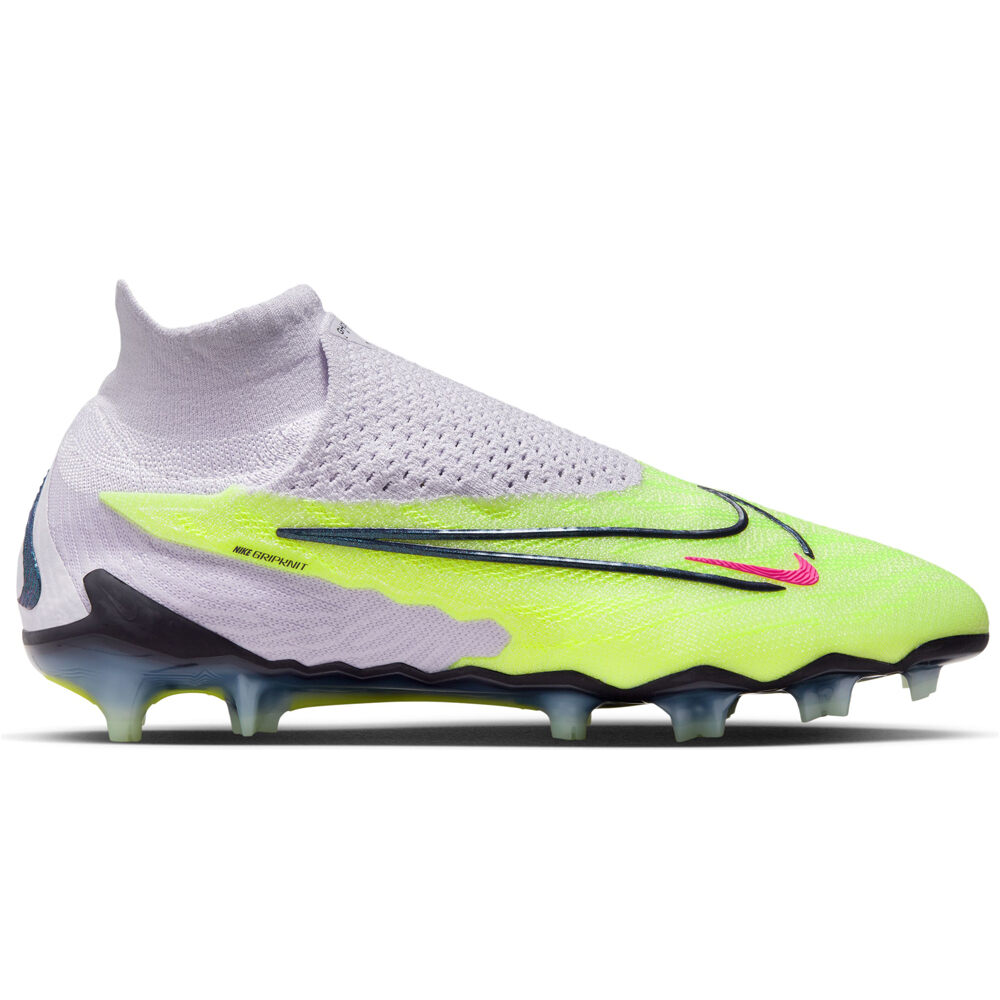 Nike botas de futbol cesped artificial PHANTOM GX ELITE DF FG VEGR lateral exterior