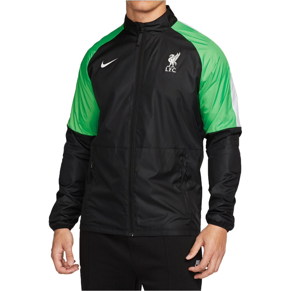 Nike sudadera entrenamiento fútbol LIVERPOOL 24 MNK DF ADMY AW FJKT NEVE vista frontal