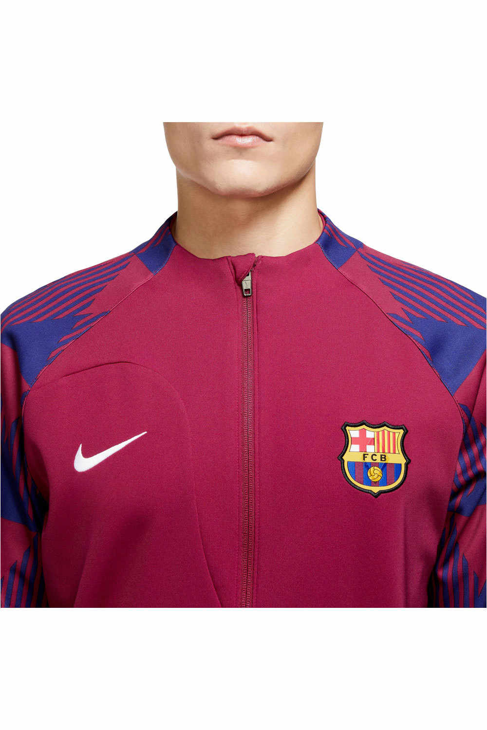 Nike sudadera entrenamiento fútbol BARCELONA 24 M NK ACDPR ANTHM JKT vista detalle