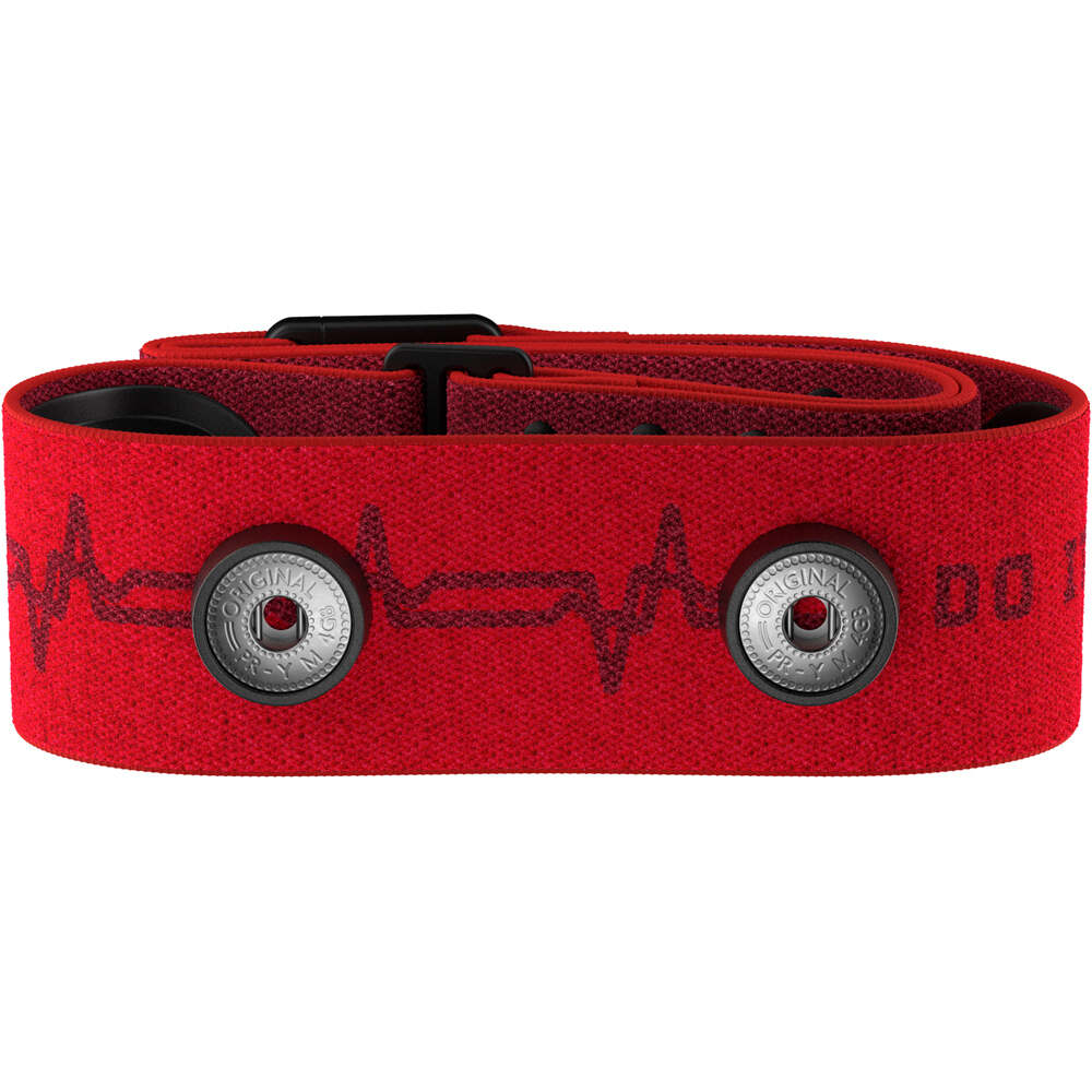 Polar accesorio gps y pulsómetros PRO CHEST STRAP TEXT RED M-XXL vista frontal