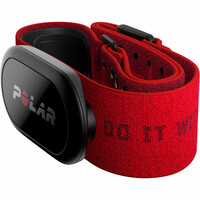 Polar infrarrojos pulsómetro H10 N HR SENSOR BLE TEXT RED M-XXL vista frontal