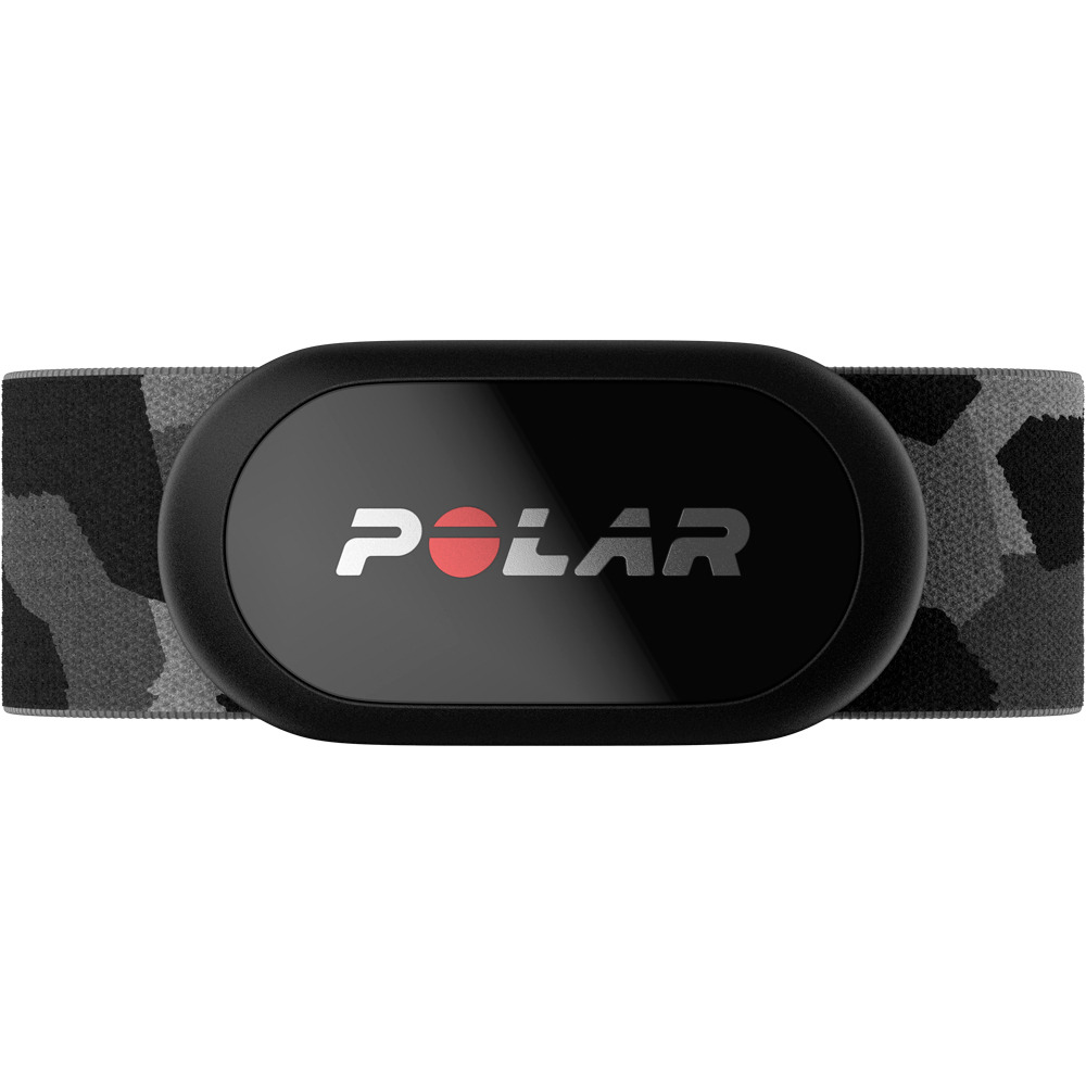 Polar infrarrojos pulsómetro H10 N HR SENSOR BLE CAMO BLK M-XXL 01