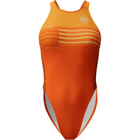 Sural bañador natación mujer Banador Natacion Mujer Tirante Ancho ORANGE JUICE COLOURS vista frontal