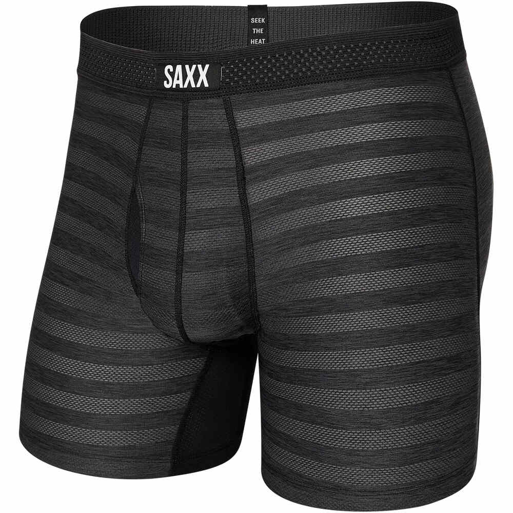 Saxx calzoncillo térmico DROPTEMP COOLING MESH BOXER BRIEF FLY vista frontal