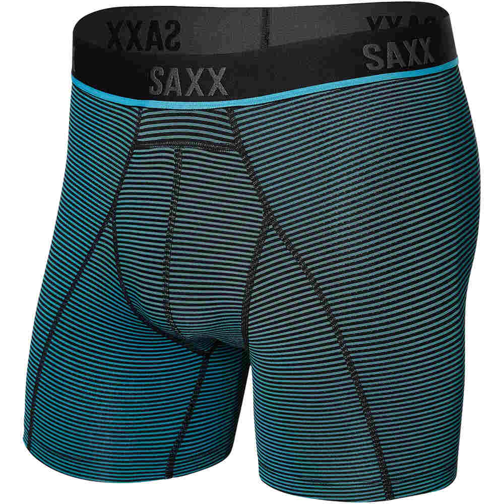 Saxx calzoncillo térmico KINETIC LIGHT-COMPRESSION MESH BOXER BRIEF vista frontal