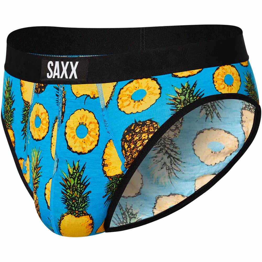 Saxx calzoncillo térmico ULTRA SUPER SOFT BRIEF FLY vista frontal