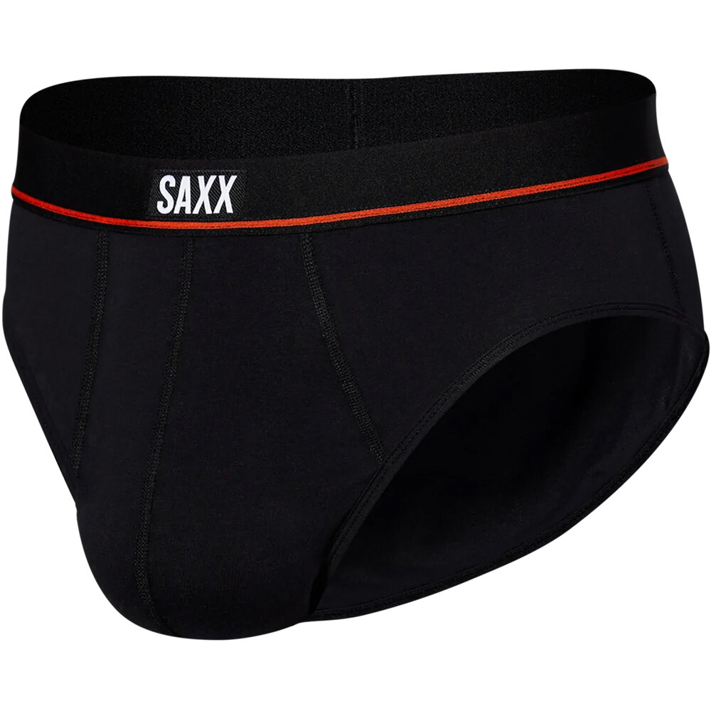 Saxx calzoncillo térmico NON-STOP STRETCH COTTON BRIEF FLY vista frontal