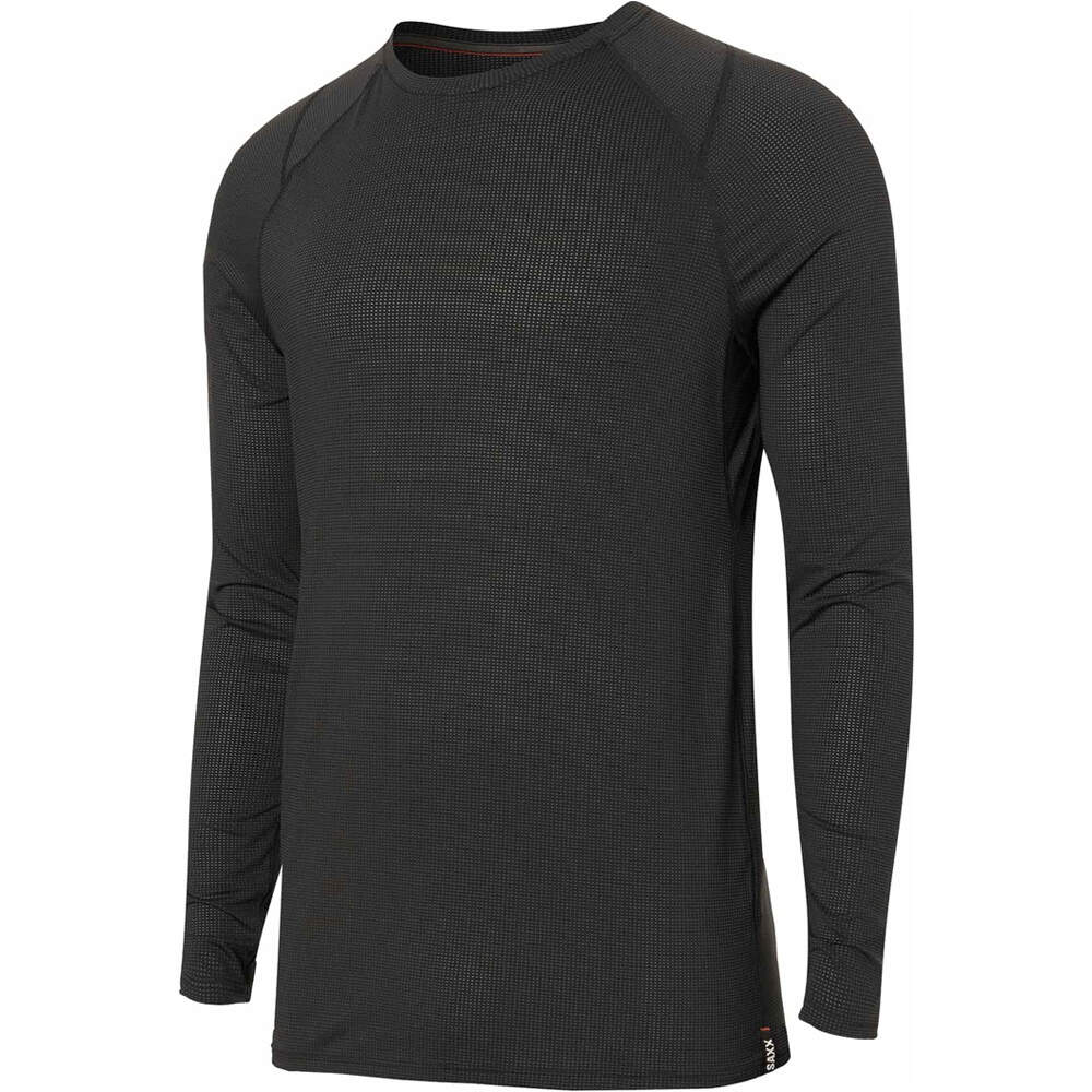 Saxx camiseta térmica manga larga hombre QUEST LS CREW vista detalle