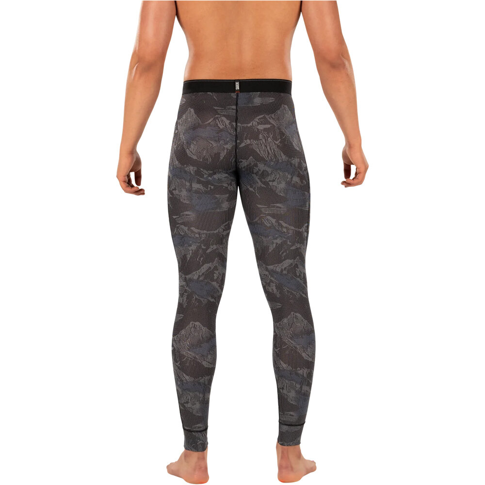 Saxx malla larga running hombre QUEST TIGHT FLY vista trasera