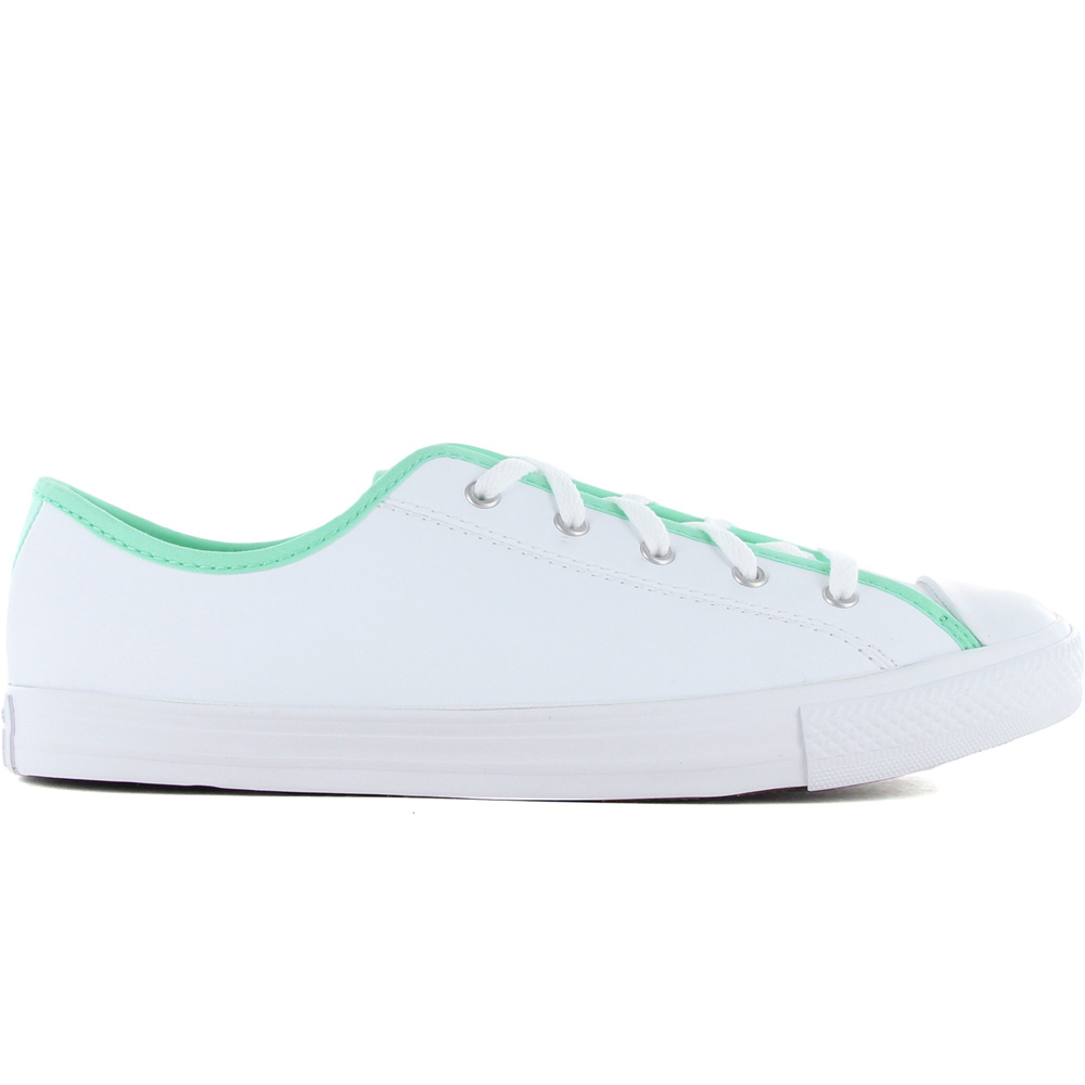 Converse zapatilla moda mujer CHUCK TAYLOR lateral exterior