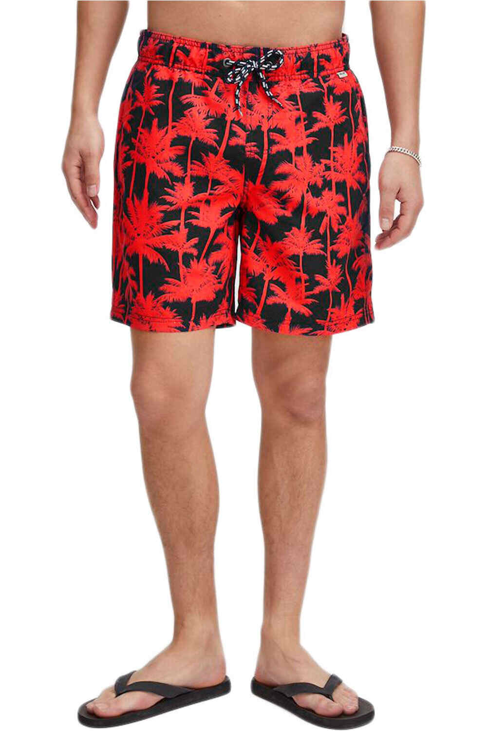 Blend bañador playa hombre SWIMWEAR BIG PALMS vista frontal