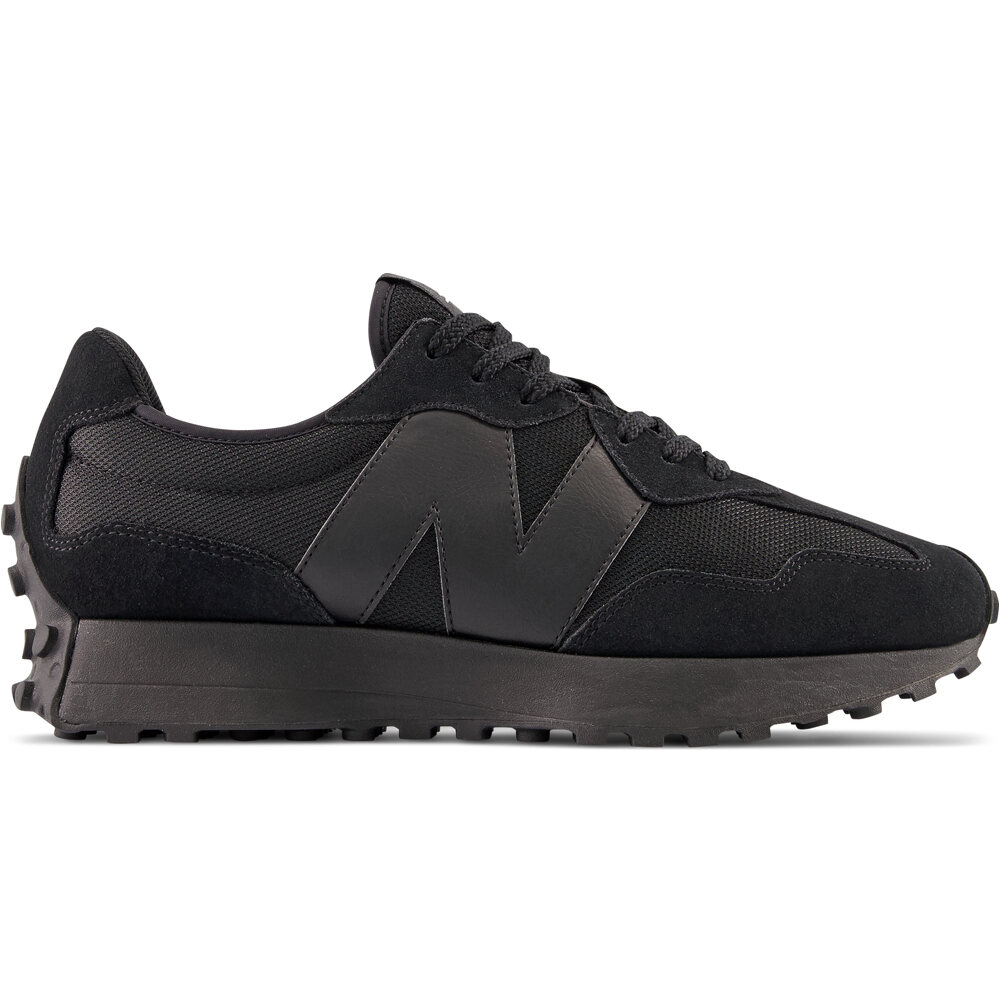 Zapatilla moda hombre Negro (39,5)