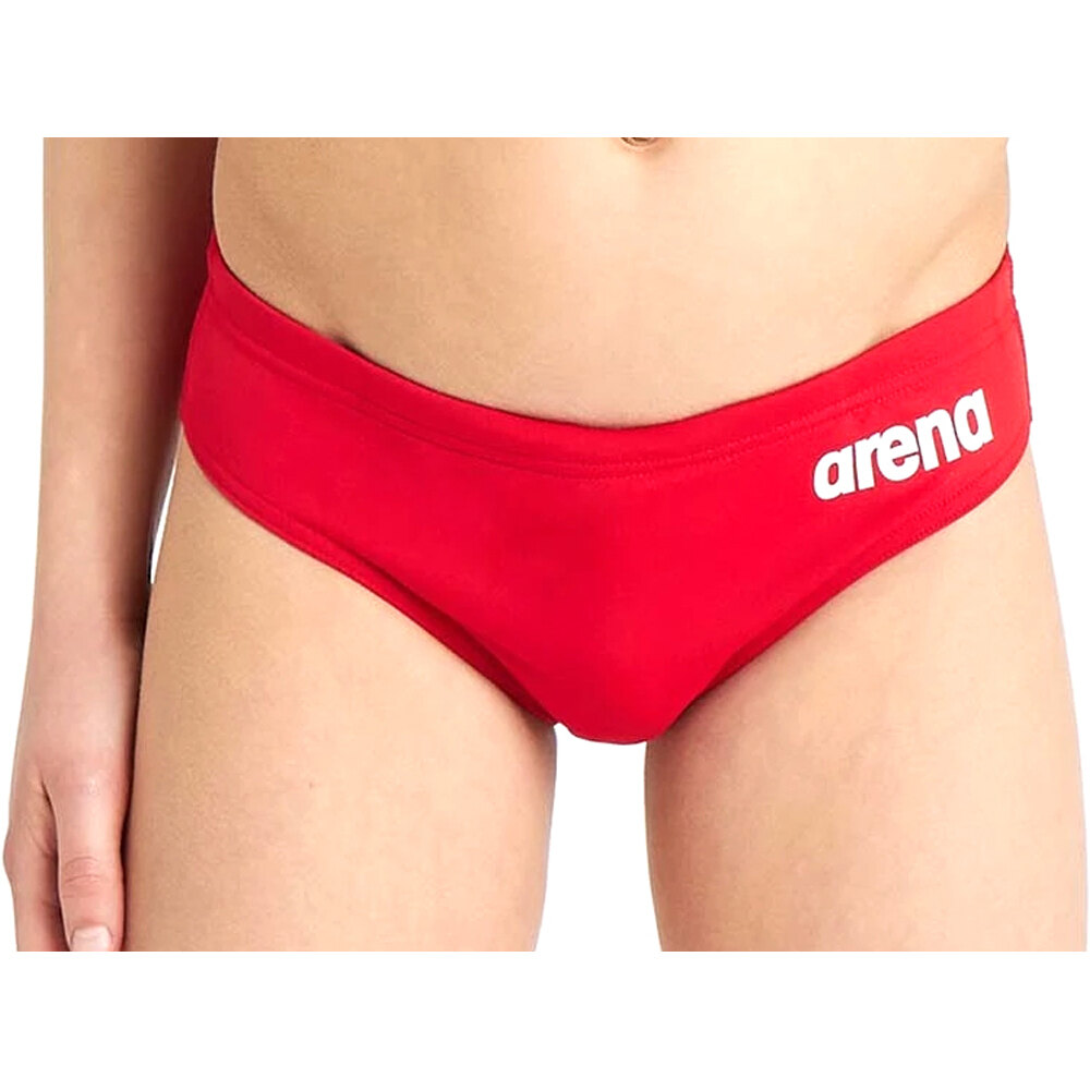 Arena bañador natación niño TEAM SWIM BRIEFS vista frontal