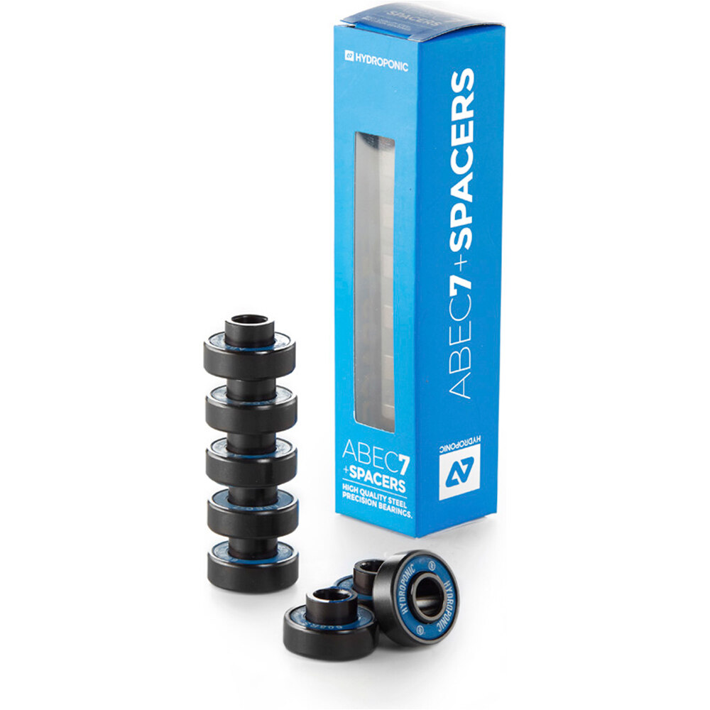 Hydroponic ruedas skate HY SPACERS AXIS ABEC 7 + SPACERS vista frontal