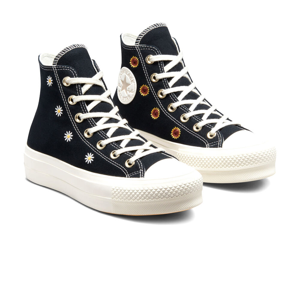 Converse zapatilla moda mujer CHUCK TAYLOR ALL STAR LIFT lateral interior