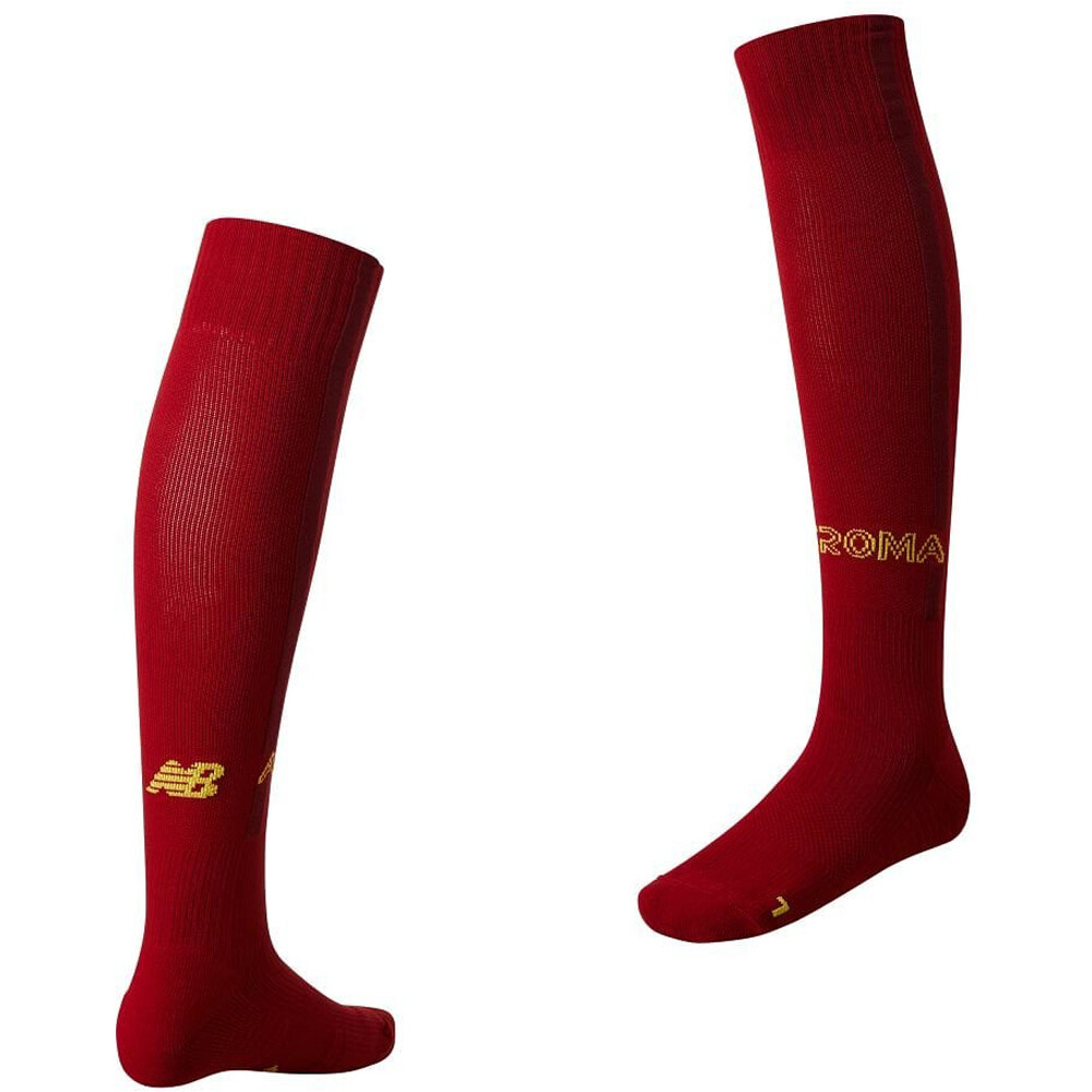 New Balance medias futbol AS Roma 23 23 Home Sock vista frontal