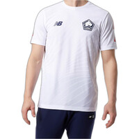 New Balance camiseta de fútbol oficiales Lille OSC 23 Pre-Game Jersey vista frontal