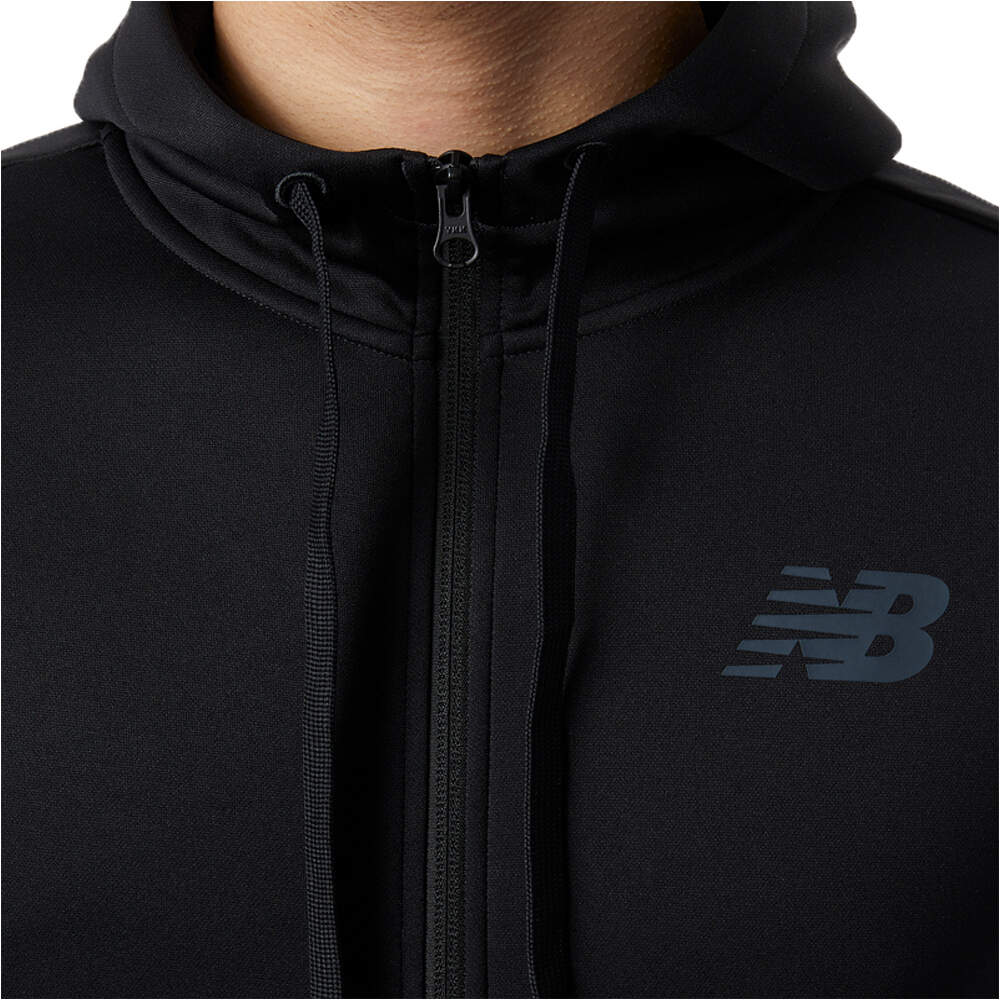 New Balance sudaderas deportivas hombre Tenacity Fleece Full Zip Hoodie 03