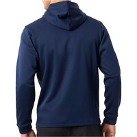 New Balance sudaderas deportivas hombre Tenacity Fleece Full Zip Hoodie vista trasera