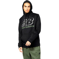 New Balance sudaderas deportivas hombre Tenacity Performance Fleece Pullover Hoodie vista frontal