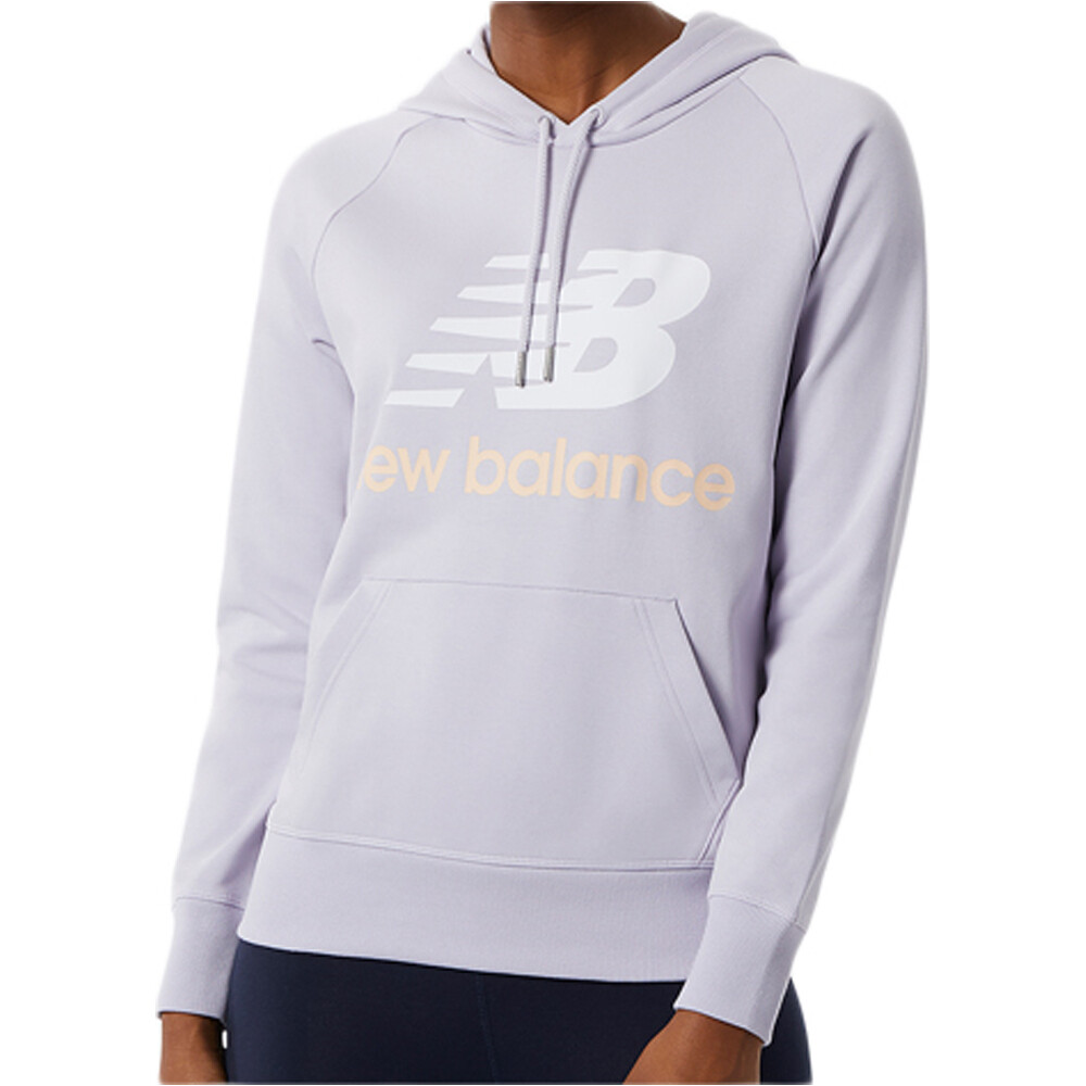 New Balance sudadera mujer NB Essentials Pullover Hoodie vista frontal