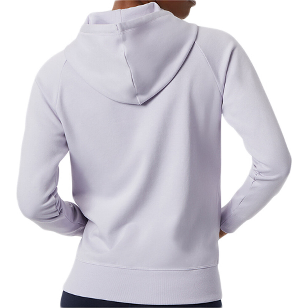 New Balance sudadera mujer NB Essentials Pullover Hoodie vista trasera