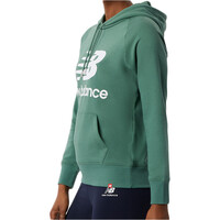 New Balance sudadera mujer NB Essentials Pullover Hoodie vista detalle