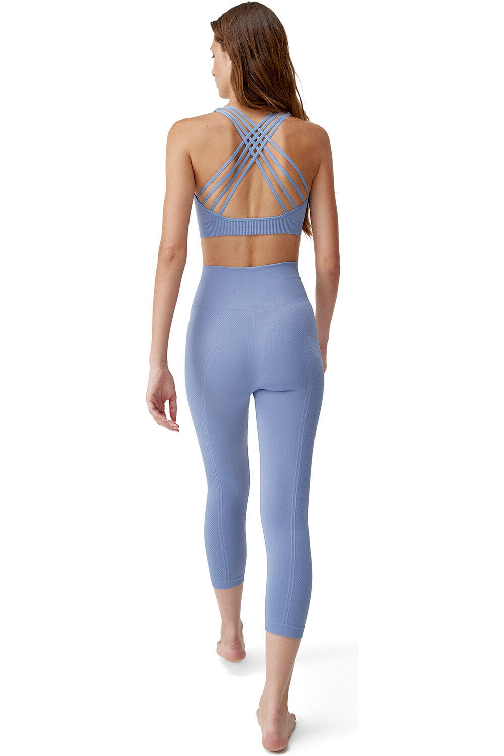 Born Living Yoga Pantalon Largo Yoga LEGGING APAMALA vista trasera