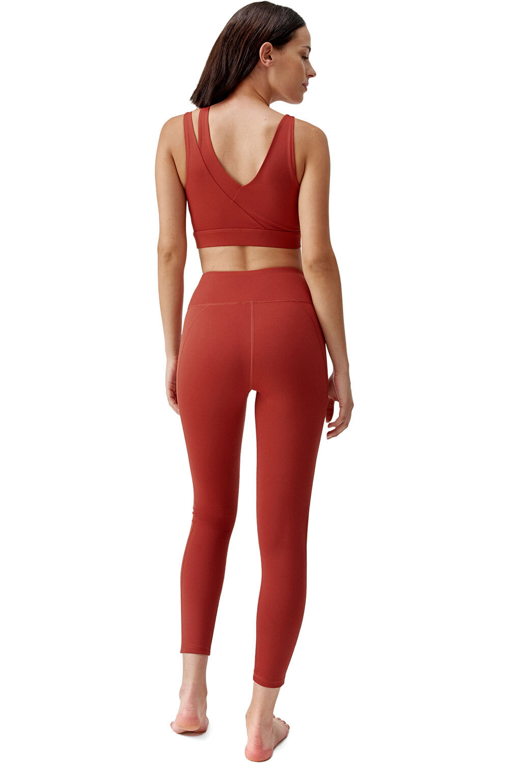 Born Living Yoga Pantalon Largo Yoga GAIA vista trasera