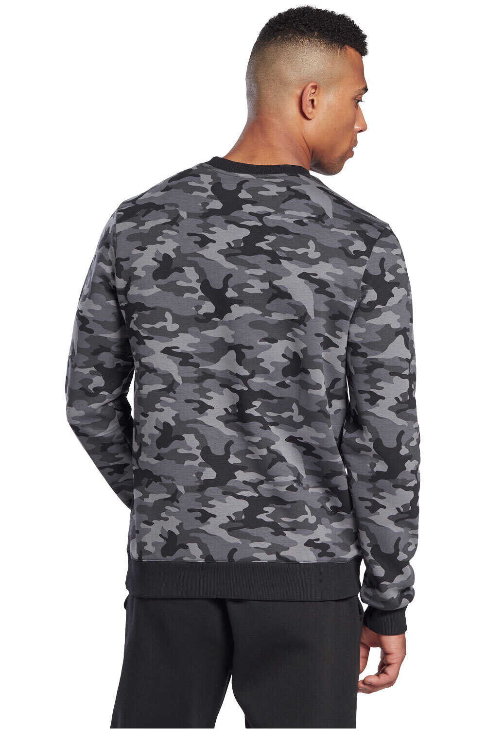 Reebok sudaderas deportivas hombre Reebok ID Camo Crew vista trasera