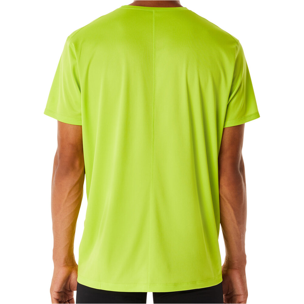 Asics camiseta técnica manga corta hombre CORE SS TOP vista trasera