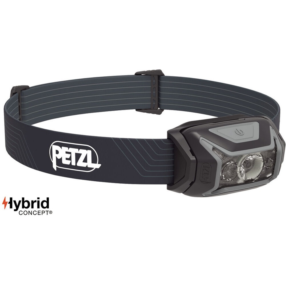 Petzl frontal ACTIK Linterna frontal compacta 450 lm. vista frontal