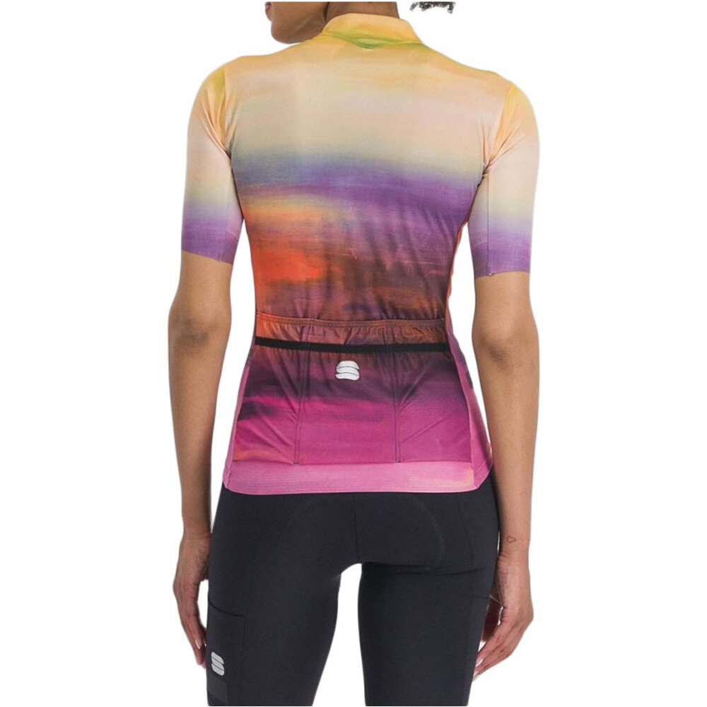 Sportful maillot manga corta mujer FLOW SUPERGIARA W JERSEY vista trasera